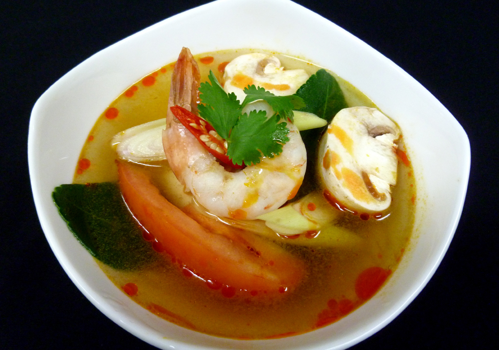 Khao San Thai Kitchen | Tom Yam soup with prawns